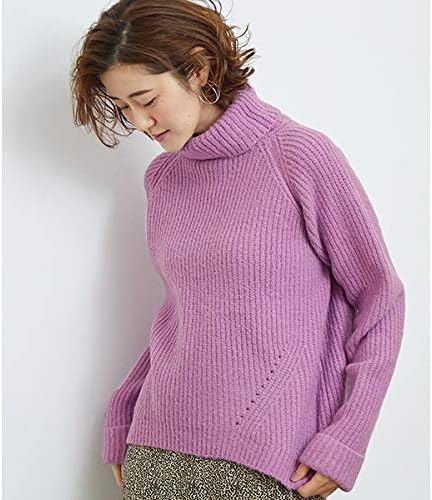 Amazon ロペピクニック Rope Picnic 畦編タートルネックニット ピンク 63 40 セーター 通販