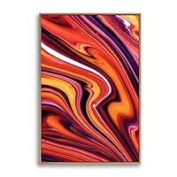 Framed Canvas Wall Art Clouds and Colors Canvas Prints Home Artwork Decoration for Living Room,Bedroom - 16x24 inches