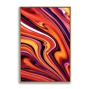 Framed Canvas Wall Art Clouds and Colors Canvas Prints Home Artwork Decoration for Living Room,Bedroom - 16x24 inches