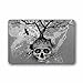 Doormats Custom Skull Tree Black Eagle Machine Washable Top Fabric Non-Slip Rubber Indoor Outdoor Home Office Bathroom Size 23.6x15.7