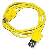 Yellow USB Cable Charger for Logitech Ultimate Ears UE BOOM Bluetooth Speaker