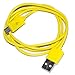 Yellow USB Cable Charger for Logitech Ultimate Ears UE BOOM Bluetooth Speaker