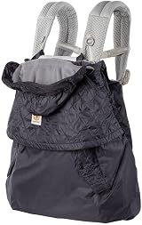 Ergobaby All Weather Winter Cover Charcoal with Fleece Lining