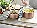 Trisha Yearwood Royal Precious Metals 2 Quart Covered Saucepan, Copper