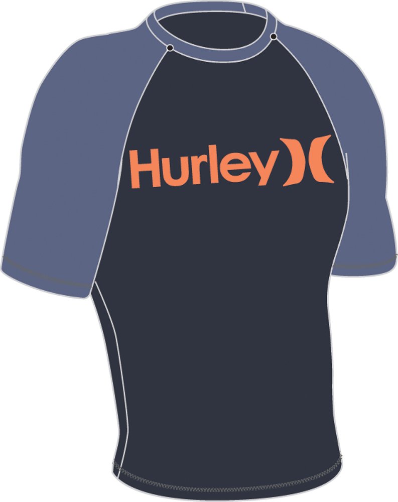Hurley One & Only S/S Rashguard One & Only S/S Rashguard Mens