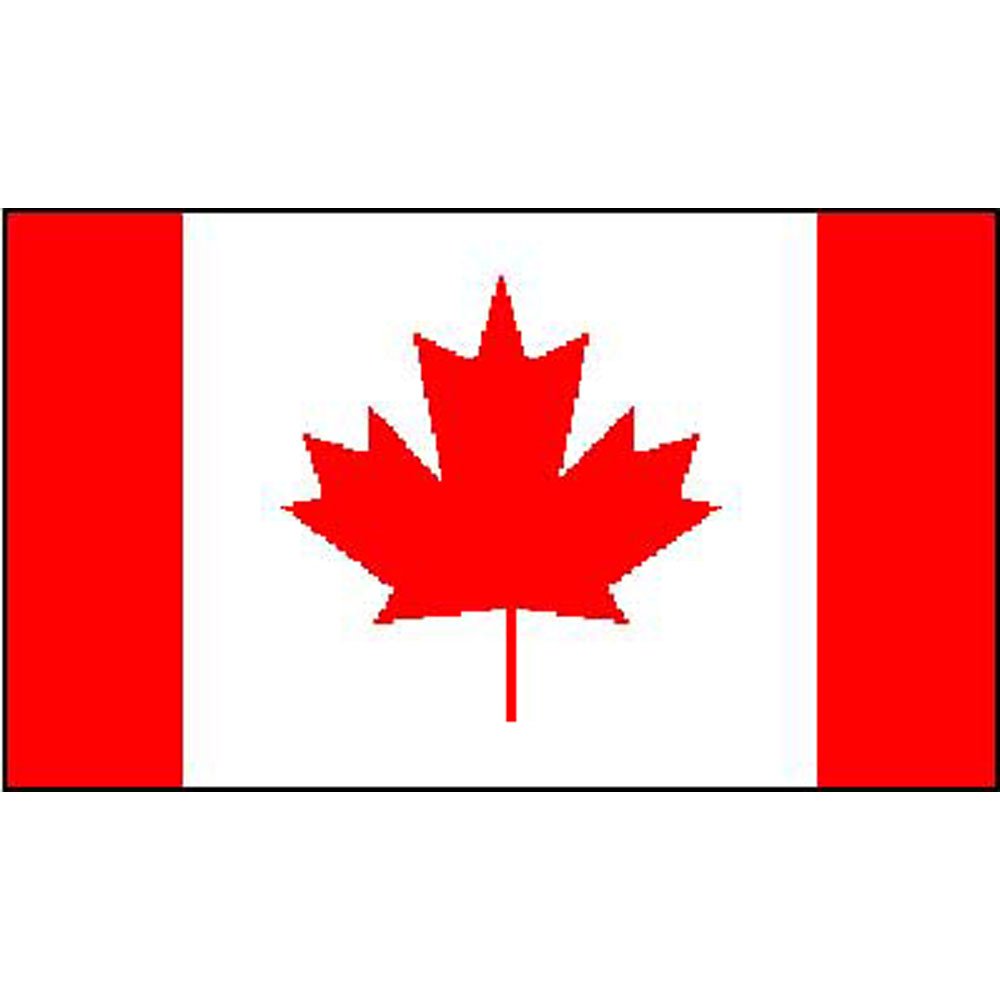 Supportershop Canada flag Canada Flag - Red, 150 x 90 cm