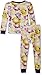Burt's Bees Kids Toddler Girls Baby Girls Organic 2 Piece Pj Set, Splatter Floral, 7 Years