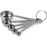 Le Creuset Stainless Steel Measuring Spoons, Set of 5