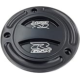 SMT-Black Aluminum Keyless Fuel Tank Gas Cap Compatible with Suzuki Gsxr 600 750 1000 Hayabusa [B00RW3O9IM]