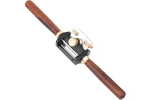 Xiuganpo Flat Base Planer, Adjustable Wood Plane with 440C Material Blade, 42mm Wide Blade, Precise & Sturdy Design, Ergonomi