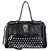 UTO Women Skull Tote Bag Rivet Studded Handbag PU Leather Purse Shoulder Bags 385A