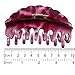 Fashion & Lifestyle 3 Pack 4-inch Large Hair Claws Jaw Clips for Women and Girls - Pretty Strong Clamp Non-Slip Barrettes Hair Updo Grips Bath Accessories for Thick Hair