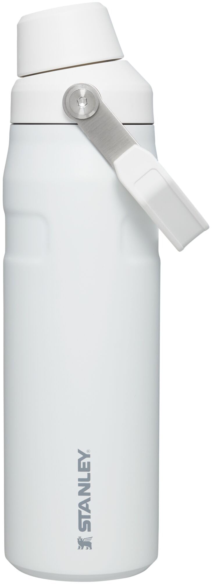 Photo 1 of Stanley IceFlow Fast Flow Water Bottle 24 oz | Angled Spout Lid | Lightweight and Leakproof for Travel and Sports | Insulated Stainless Steel | BPA-Free | Polar