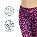 SOUTEAM Womens Yoga Leggings with Pocket, Lightweight Fitness Pants, Purple & Pink, Medium