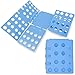 WYZworks Adjustable Adult Magic Fast Folder Clothes T-Shirts Folding Board (Blue)