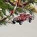 Hallmark Keepsake Christmas Ornament 2019 Year Dated Brigade 1958 Dodge Power Wagon Fire Engine with Light