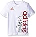 adidas Little Boys' Core Graphic Tee Shirt, White adidas, 5