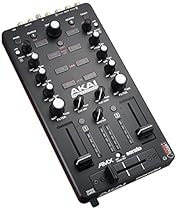 Akai Professional AMX | 2-channel Mixing Surface with Audio Interface for Control of 2-decks of Serato DJ
