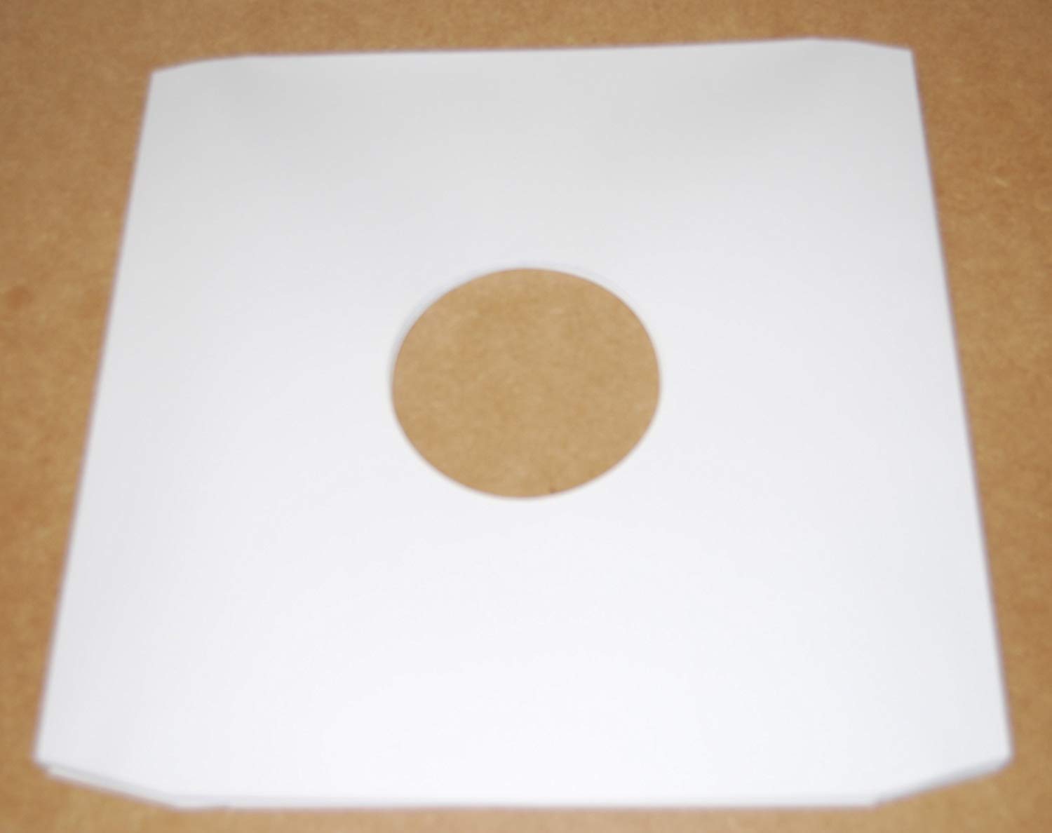 Pack of 25 - 12" White Paper Record Sleeves