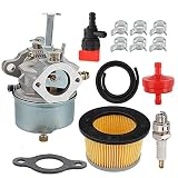 632272 632230 Carburetor 30727 Air Filter Fit Troy Bilt Chipper Vac 47279 47261 65582V John Deere 624D Tiller Tecumseh H30 H50 H60 HH60 HH70 Snowblower