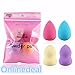 LandFox 4pcs Pro Beauty Flawless Makeup Blender Foundation Puff Multi Shape Sponges