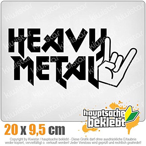 Kiwistar Autoaufkleber Thrash Metal - 20x10cm Mehrfarbiger Sticker Für Auto & Motorrad