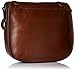 Fossil EMI Tassel Saddle Bag, Medium Brown