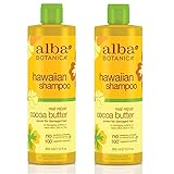 Alba Botanica Real Repair Cocoa Butter Hawaiian Shampoo, 12 Ounce Bottles (Pack of 2)
