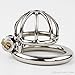 Tomox Short and Solitary Extreme Confinement Chastity Cage Super Small Size Male Chastity Device(1pc)
