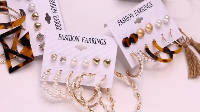 6 Earrings+Bohemian+Birthday+Christmas+Friendship