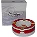 H&H Old Havana Cars Cigar Ashtray - Red Velvet - 9