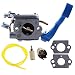 Hipa C1Q-W37 Carburetor with Fuel Line Hose Filter for Husqvarna 125B 125BX 125BVX Leaf Blower primary