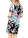 Sidefeel Women Casual High Waist Wide Leg Cropped Pants with Belt One Size Black