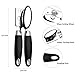 Can Opener,Manual Stainless Steel Can Opener With Sharp Cutting Wheel, Oversized Turning Knob and Non-Slip Handle