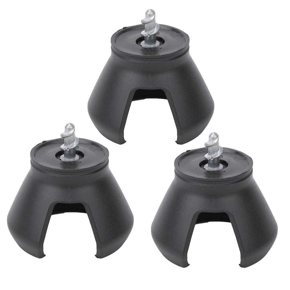 3Pcs Ball Pickup Tool 3-Prong Ball Retriever Grabber Pick Up Back Saver Claw Accessory for Putter Grip