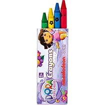 Dora The Explorer Party Supplies 12 packs of 4ct Favor Crayons