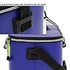 BOSSXIN-EVA-Waterproof-Fishing-Water-Bucket-Portable-and-Easy-Cleaning-Fishing-Bait-Storage-Box-with-Breathable-Mesh-Top-Pocket-Perfect-for-Fishing-Camping-HikingTraveling-Car-Washing