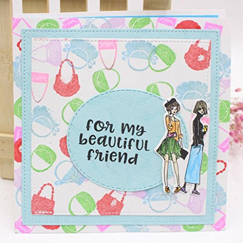 Highpot Metal Cutting Dies Stencil DIY Scrapbooking Album Decor Cards (J)