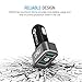 Quick Charge 3.0 Car Charger, UNU Dual USB Car Charger Power Charging 36W QC 3.0 2-Port for Samsung Galaxy S8/S8+, Note 8, Google Pixel, Nexus, iPhone 7 6S 6, iPad Pro/Mini, LG G6 And More Devices