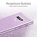 ESR Makeup Glitter Case Compatible for Samsung Galaxy Note 9, Glitter Sparkle Bling Case Protective Cover [Three Layer][Supports Wireless Charging] for Galaxy Note 9 6.4 inch, Purple(Released in 2018)