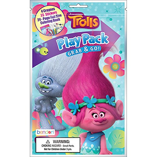Bendon Publishing Trolls Play Pack (Each)