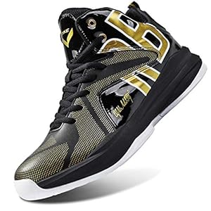 WETIKE Boys Basketball Shoes Non-Slip Girls Sneakers Durable Kids Running Shoes Outdoor Trainers (Little Kid/Big Kid)