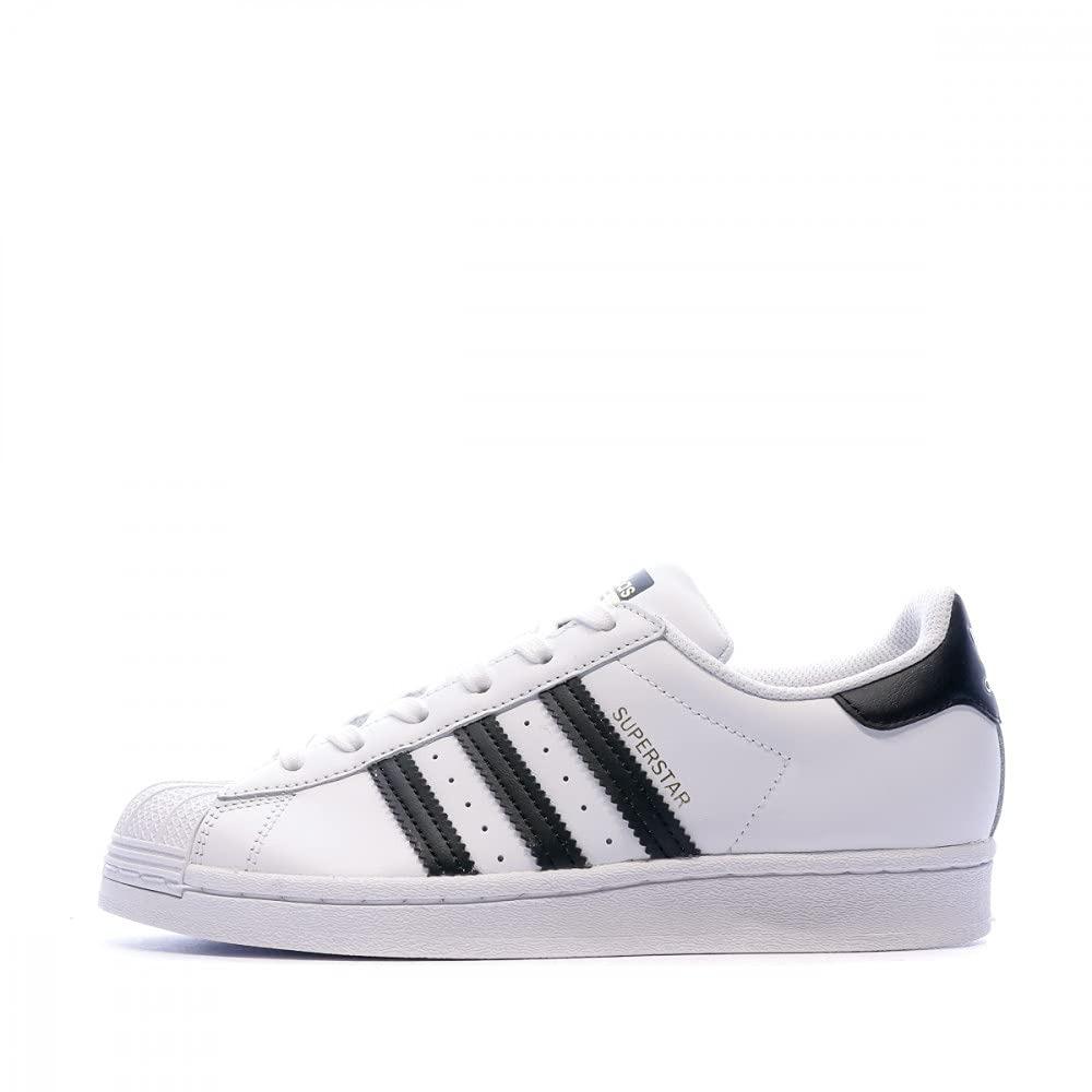 adidas Unisex Kids Superstar Sneaker, Footwear White Core Black Footwear White, 3 UK