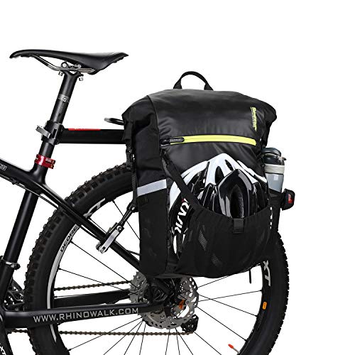Huntvp 24L Bike Pannier Bag Backpack Multifunctional Bicycle Bag