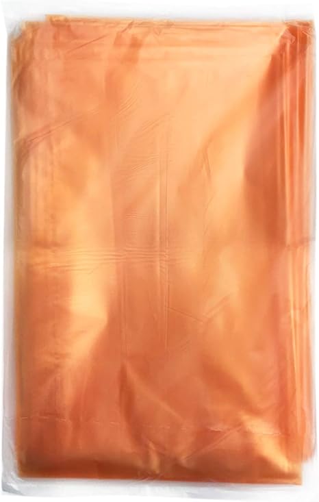 Amazon Co Jp カラーポリ袋 10枚入 650 800 厚さ0 04mm オレンジ おもちゃ