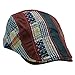 UPhitnis Cotton Newsboy Hats | Stripe, Camo, Check | Stylish Ivy Flat Cap for Men & Women