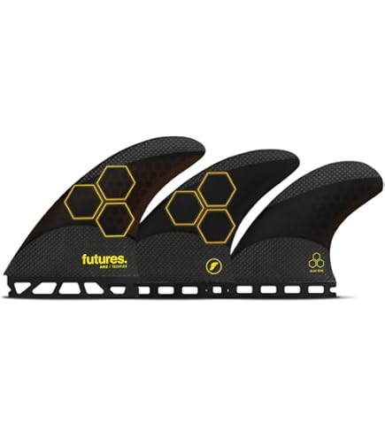 Amazon.com : Futures Fins Mayhem 3.0 5-Fin Set - Medium