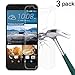 HTC 10 Screen Protector, TANTEK [Bubble-Free][HD-Clear][Anti-Scratch][Anti-Glare][Anti-Fingerprint] Tempered Glass Screen Protector for HTC 10 (One M10,One 10,M10)[2016], [3Pack]