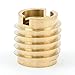 E-Z LOK Threaded Insert for Hard Wood Assortment Kit Brass Thread Inserts 6-32 to 3/8-16