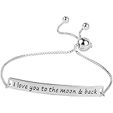LeCalla Sterling Silver Italian Adjustable Bolo Bracelet | Love Sliding Clasp Ball Bracelets for Women | Birthday for Mom Friendship Sister